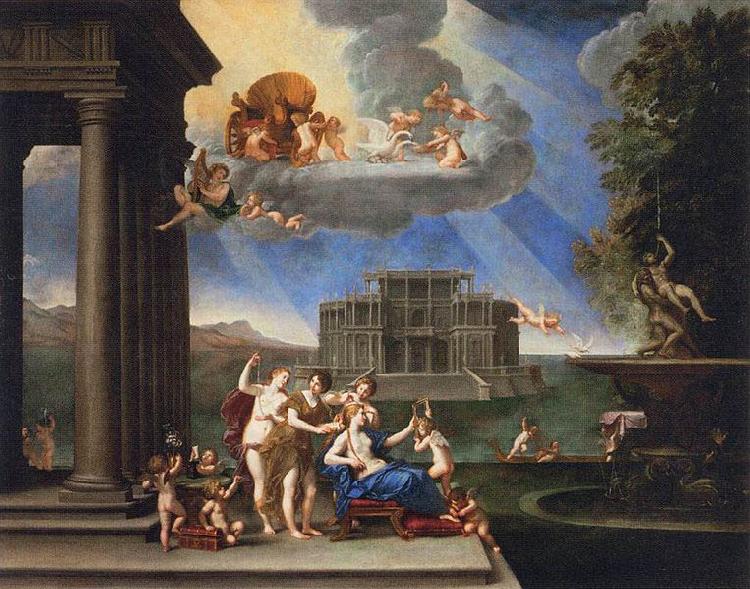 Francesco Albani TOilet of Venus